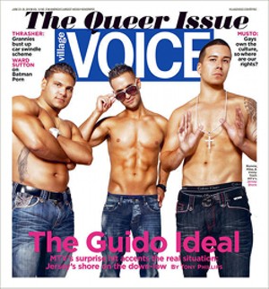 Jersey Shore Boys 'Tricked' Into Posing For Village Voice Queer Issue?