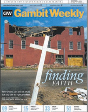 Gambit Expresses Gratitude for AAN's Katrina Relief Efforts