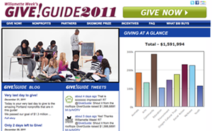 2011 'Give!' Campaigns Raise Nearly $3 Million for Non-Profits