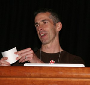 At Awards Lunch, Dan Savage Does 'Savage Love Live'