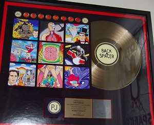 Tom Tomorrow Gets Gold Record for Work on Pearl Jam's 'Backspacer'