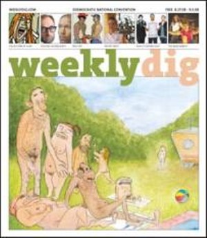 Nude Illustration on Weekly Dig Cover 'Sparks Outrage'