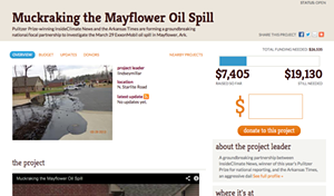 Arkansas Times Launches Crowdfunding Campaign to Investigate Mayflower Oil Spill